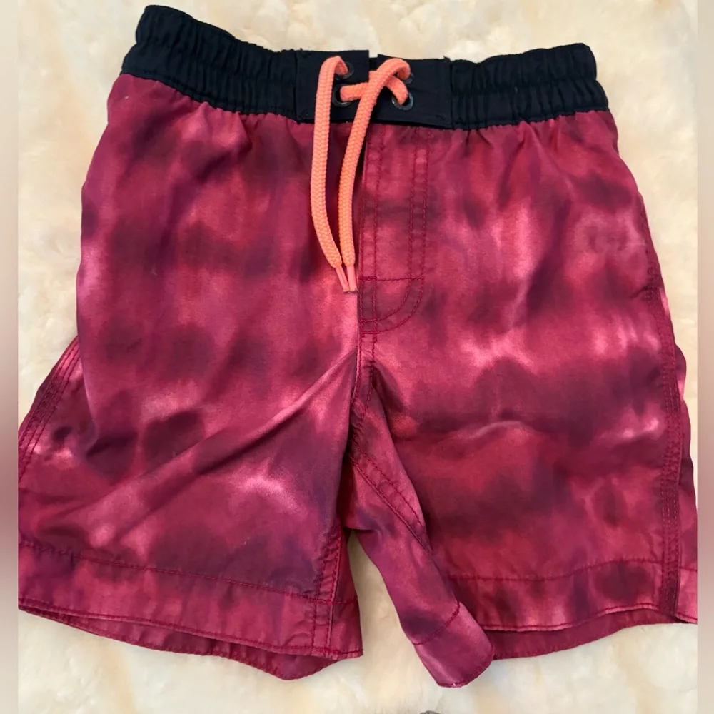 4T bundle of boys summer shorts and swim Cargo, Tie-Dye, and Camo Set